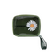 1PC Daisy Cosmetic Bag for Women Portable Travel Toiletry Bag -green